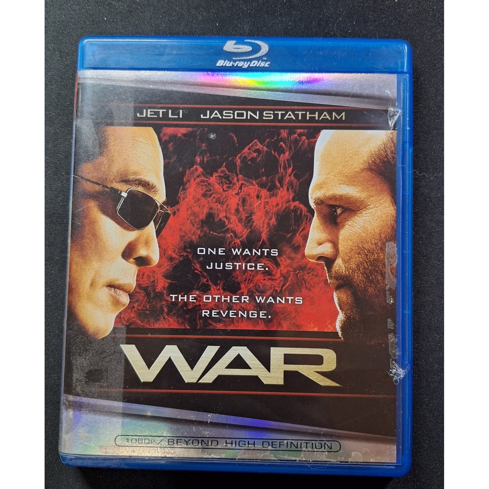 War Blu-ray Jet Li Jason Statham Action Movie 2007‎ Lionsgate 1080p HD 22184
